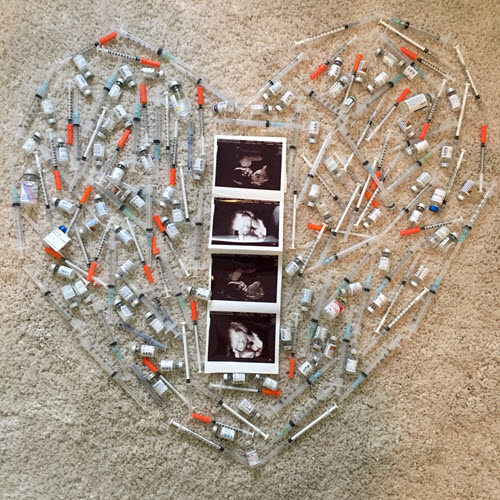 IVF pregnancy announcement 